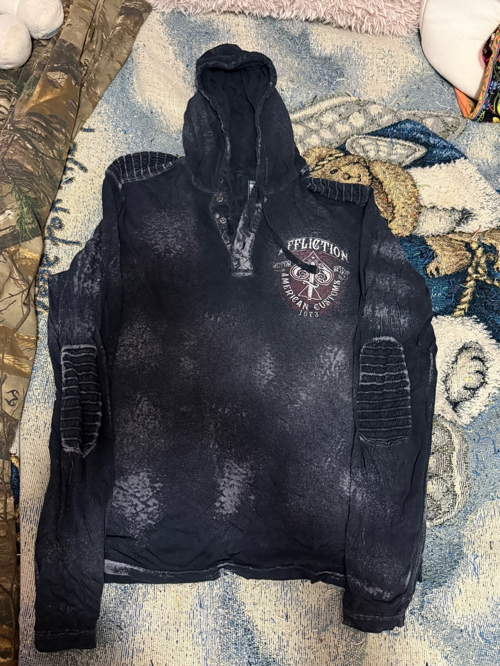 Affliction long sleeved shirt